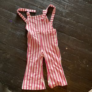 9-12 month bell overalls